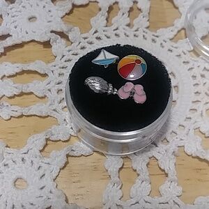 Floating Jewelry Charms, miniatures for floating jewelry lockets